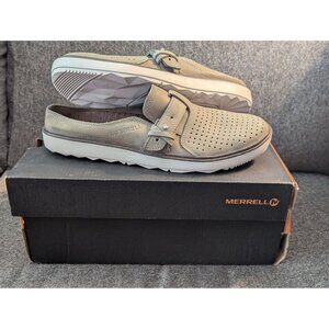 Merrell Women's Around Town Slip-On Air Shoes 9.5 US Vertiver Suede Comfort